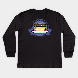 Pancake Day Kids Long Sleeve T-Shirt
