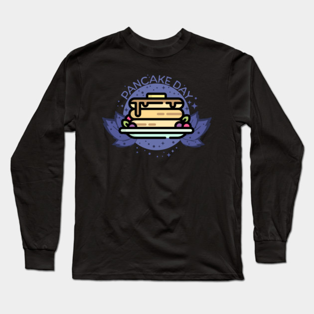 Pancake Day Long Sleeve T-Shirt by HolidayBug