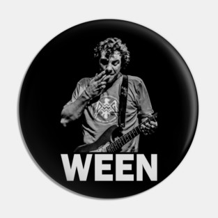 Ween - Black Vintage Pin