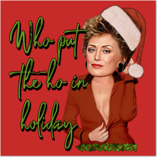 Golden Girls Christmas Posters and Art