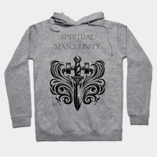 Forge Your Path with Strength, Wisdom, Masculinity Hoodie