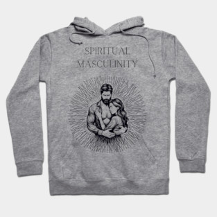The Guardian Masculine Spirit - Protection energy Hoodie