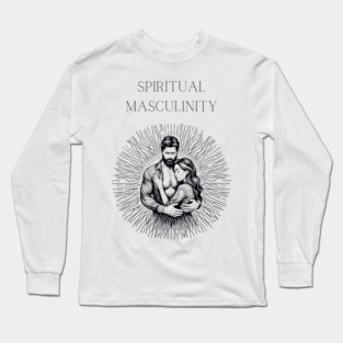 The Guardian Masculine Spirit - Protection energy Long Sleeve T-Shirt