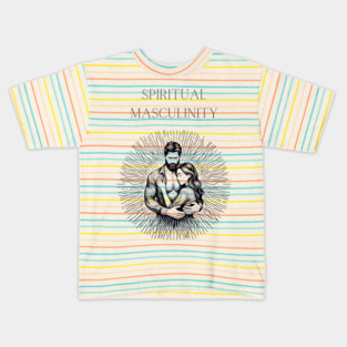 The Guardian Masculine Spirit - Protection energy Kids T-Shirt