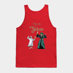 Party Like the Dickens - Scrooge Version Tank Top
