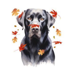 Black Labrador Retriever Funny Thanksgiving Dog T-Shirt