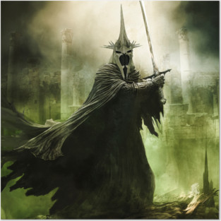 Witch-king of Angmar-The Lord of the Nazgûl Posters and Art
