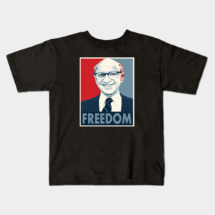 Milton Retro Friedman Graphic Kids T-Shirt