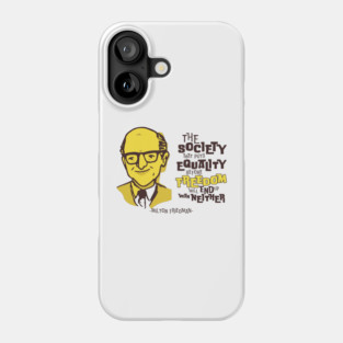 Milton Friedman Phone Case