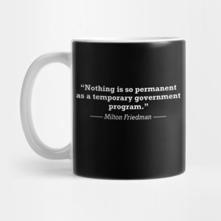 Milton Friedman Quote Mug