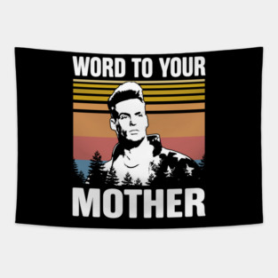 Vanilla Ice Word To Your Mother Vintage 2 Tapestry