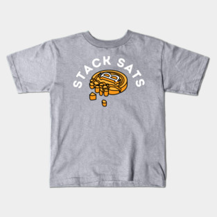 Stack Sats and Chill - Satoshi Kids T-Shirt