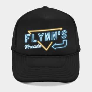 Flynn's Arcade - neon sign logo Hat