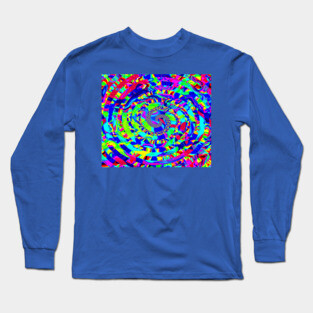 Swirling Rainbow Long Sleeve T-Shirt