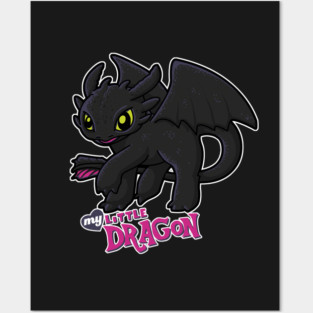 My Little Dragon Posters and Art