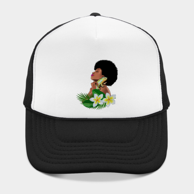 Afro Woman With Chameleon by logiamerch