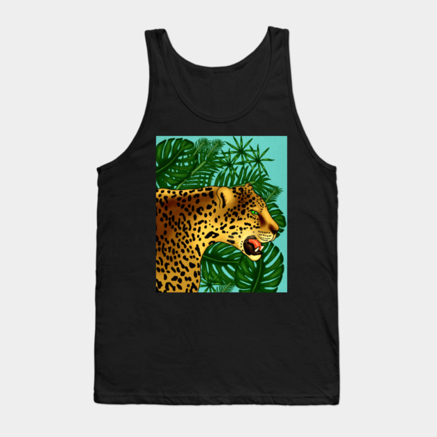 Jaguar Tropical Tank Top by logiamerch