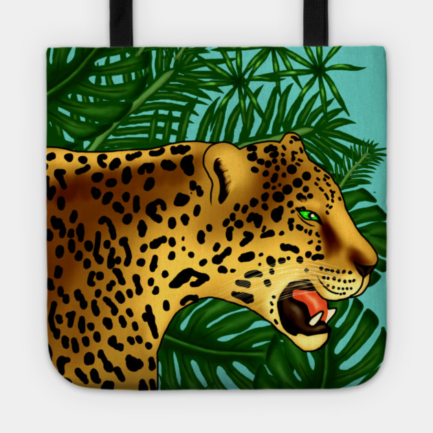 Jaguar Tropical Tote by logiamerch