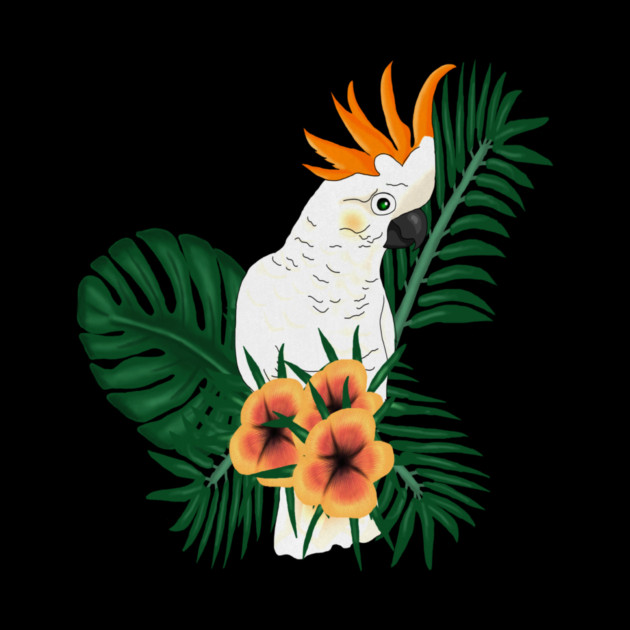 Parrot White Orange by logiamerch