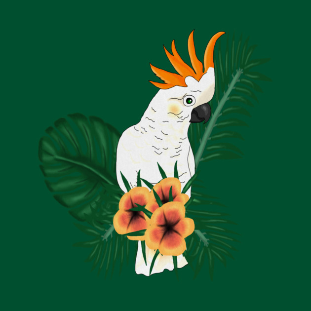 Parrot White Orange by logiamerch