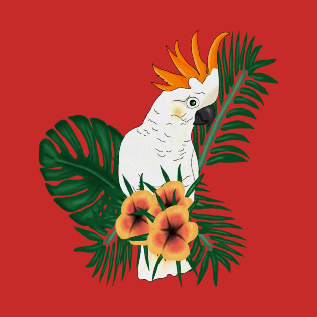 Parrot White Orange by logiamerch