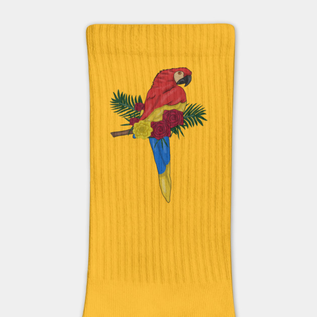 Parrot Floral by logiamerch