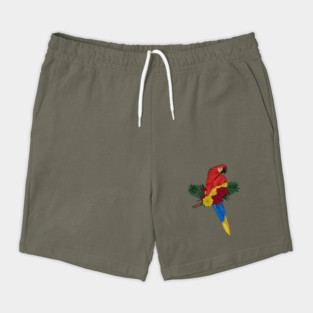 Parrot Floral Shorts