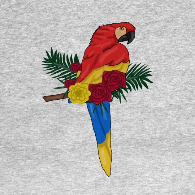 Parrot Floral by logiamerch