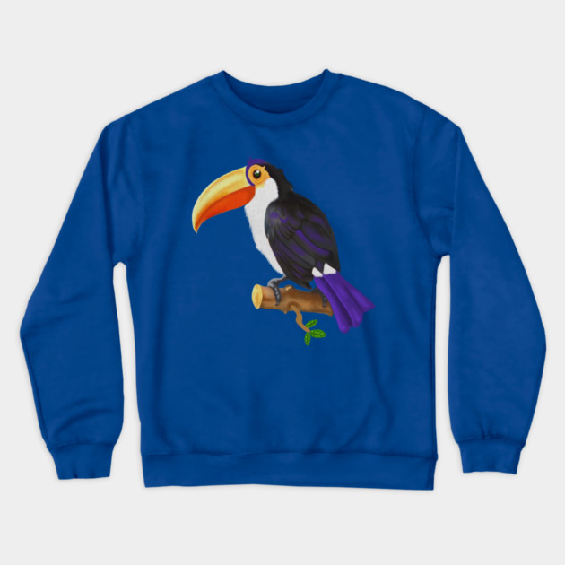 Toucan Bird Crewneck Sweatshirt by logiamerch