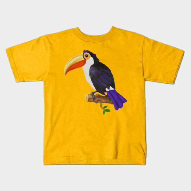 Toucan Bird Kids T-Shirt by logiamerch