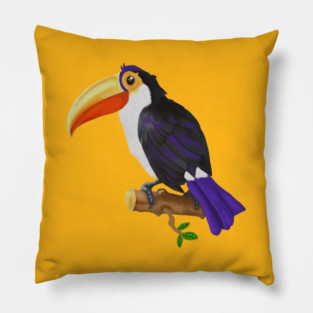 Toucan Bird Pillow