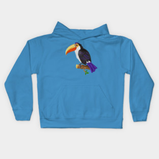 Toucan Bird Kids Hoodie
