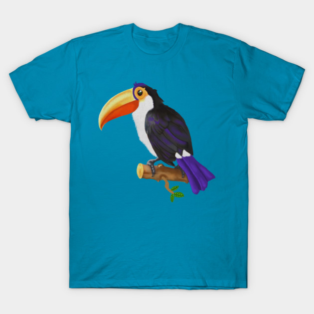 Toucan Bird T-Shirt by logiamerch