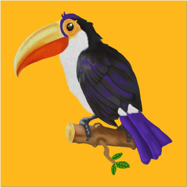Toucan Bird Wall Art by logiamerch