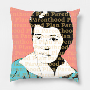 Planned Parenthood Margaret Sanger Feminist Pillow