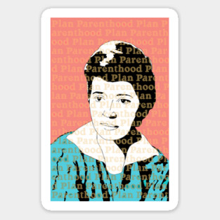 Planned Parenthood Margaret Sanger Feminist Sticker