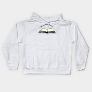 Just One More Chapter Book Lover Kids Hoodie