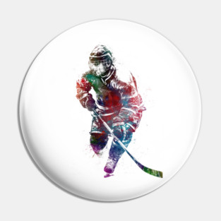 Hockey player #hockey #sport Pin