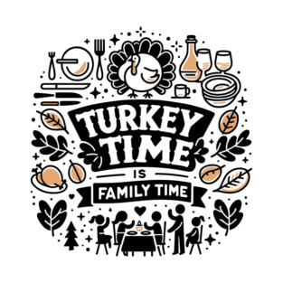 Turkey and Gratitude on the Menu T-Shirt
