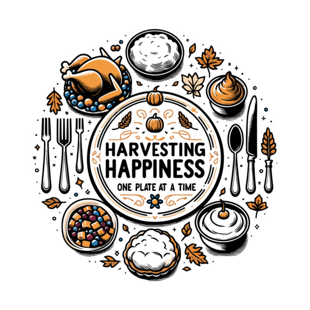 Harvesting Happiness One Plate at a Time by Frank Ring