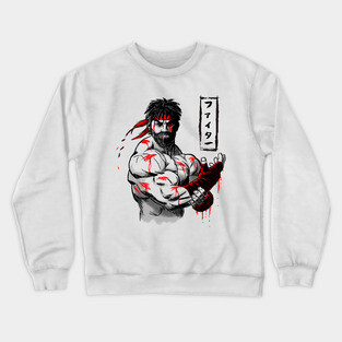 Blood Fighter Crewneck Sweatshirt