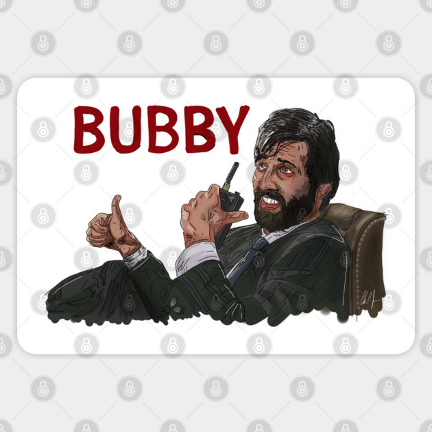 Die Hard: Bubby, Ellis is Your White Knight Sticker by 51Deesigns