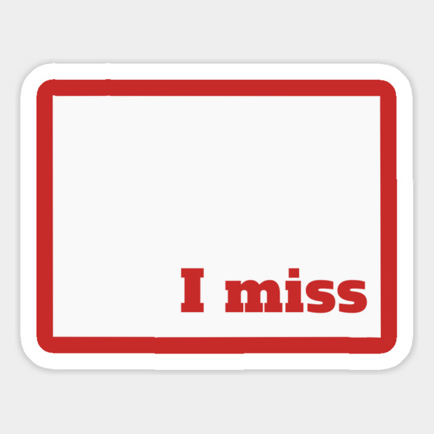 I Miss Colorado - My Home State Magnet by Yesteeyear