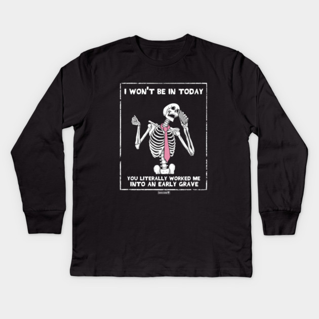 Thanks For That. Kids Long Sleeve T-Shirt by Tommy Devoid