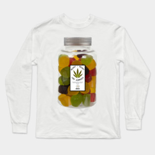 Night Night CBD Gummies Long Sleeve T-Shirt