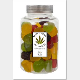 Night Night CBD Gummies Posters and Art