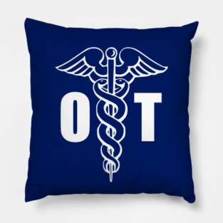 Occupational Therapist - Caduceus Pillow