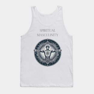 Ethereal Glow - Powerful Masculine Energy Tank Top