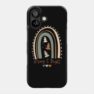 Christmas Merry And Bright Phone Case