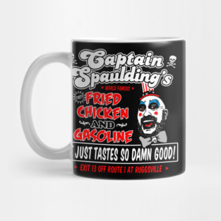 Captain Spaulding Fried Chicken and Gasoline Mug